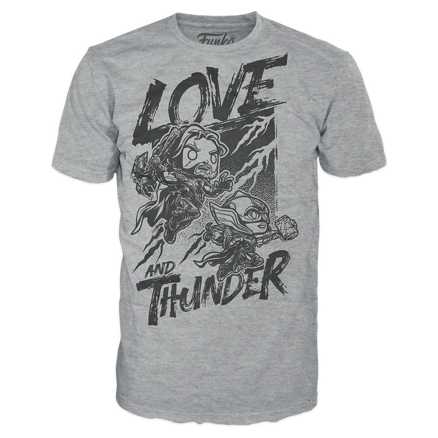 CAMISETA FUNKO TEES MARVEL THOR LOVE AND THUNDER - TAMANHO L BRINDE