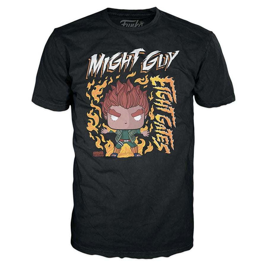 CAMISETA FUNKO TEES NARUTO SHIPPUDEN: MIGHT GUY 8 GATES - TAMANHO S