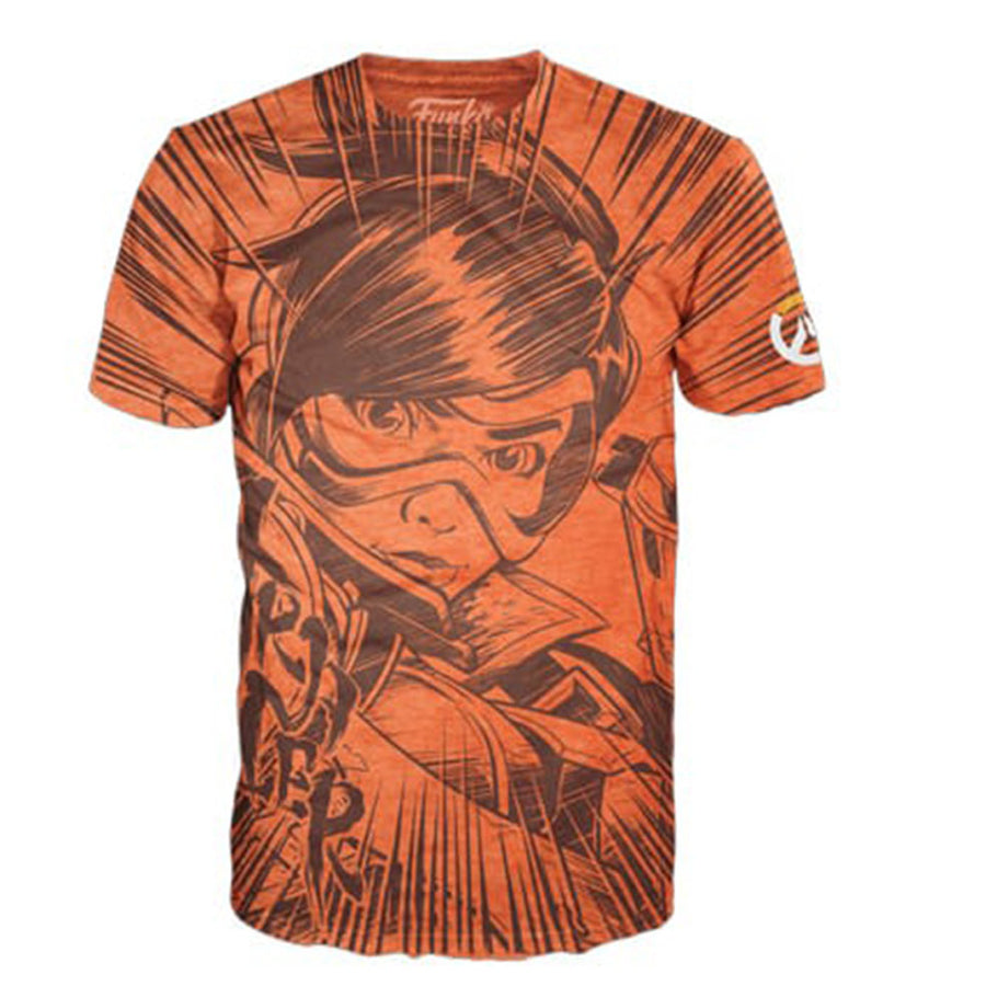 CAMISETA FUNKO TEES - OVERWATCH TRACER JUMBO *SM* BRINDE