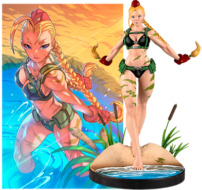 Cammy - LIMITED EDITION: 400 (Exclusive) – PCS – ActionFigure Brasil — detalhe do produto