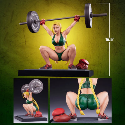 Cammy: Powerlifting (Classic Edition) - LIMITED EDITION: 200 – PCS – ActionFigure Brasil — com base expositora