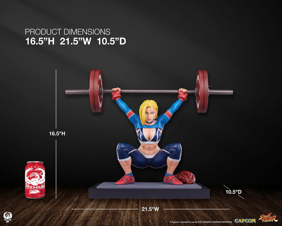 Cammy: Powerlifting (SF6 Edition) - LIMITED EDITION: 200 (Variant) – PCS – ActionFigure Brasil
