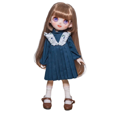 Candy House Series - Paris - Dark Blue Dress (Pansdoll)ㅤ – Pansdoll – ActionFigureBrasil