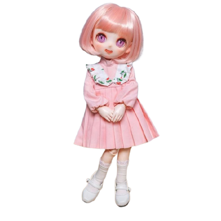 Candy House Series - Paris - Pink Dress (Pansdoll)ㅤ – Pansdoll – ActionFigureBrasil