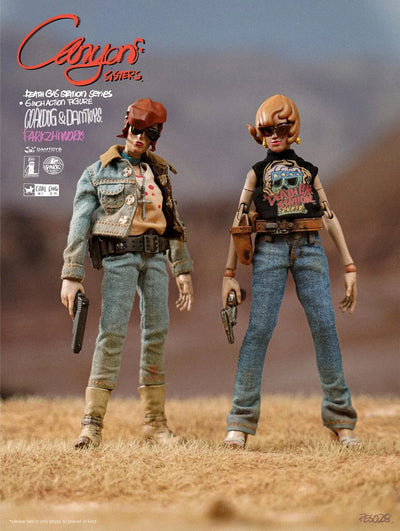 Canyon Sisters Mrs. T & Ms. L (Set of 2) – Damtoys – ActionFigure Brasil
