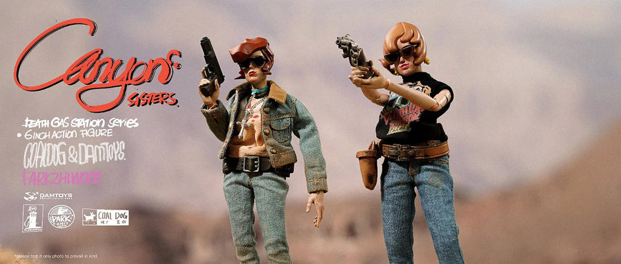 Canyon Sisters Mrs. T & Ms. L (Set of 2) – Damtoys – ActionFigure Brasil