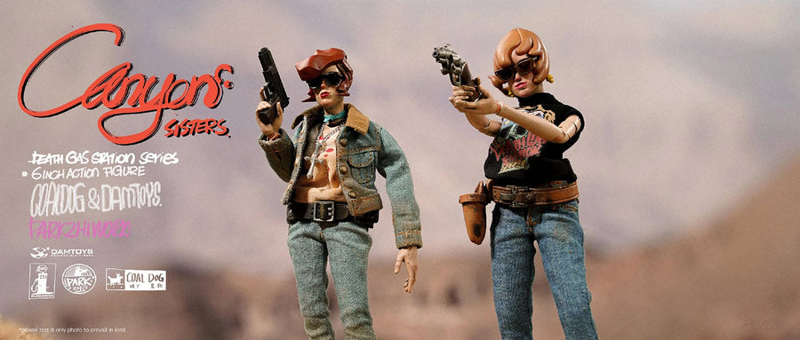 Canyon Sisters Mrs. T & Ms. L (Set of 2) – Damtoys – ActionFigure Brasil