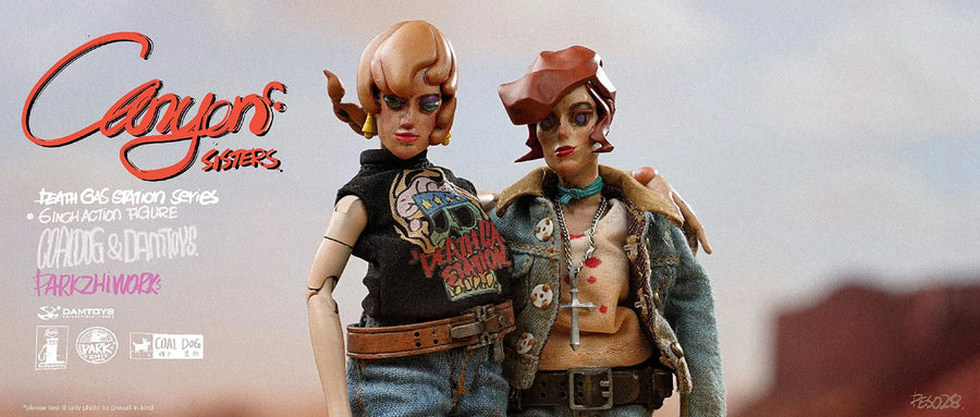 Canyon Sisters Mrs. T & Ms. L (Set of 2) – Damtoys – ActionFigure Brasil