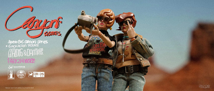 Canyon Sisters Mrs. T & Ms. L (Set of 2) – Damtoys – ActionFigure Brasil