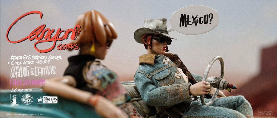 Canyon Sisters Mrs. T & Ms. L (Set of 2) – Damtoys – ActionFigure Brasil