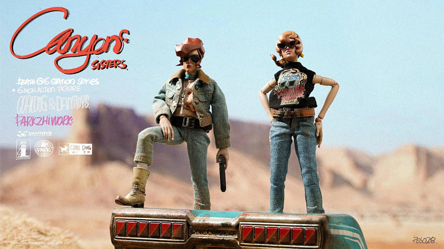 Canyon Sisters Mrs. T & Ms. L (Set of 2) – Damtoys – ActionFigure Brasil