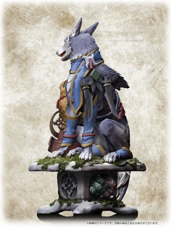 Capcom Figure Builder Creator's Model Monster Hunter Rise Palamuteㅤ – Capcom – ActionFigureBrasil