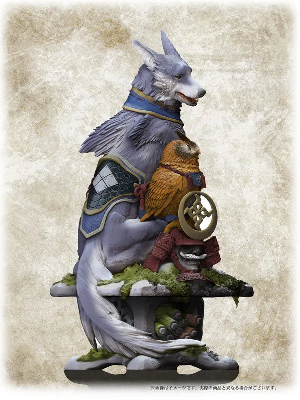 Capcom Figure Builder Creator's Model Monster Hunter Rise Palamuteㅤ – Capcom – ActionFigureBrasil