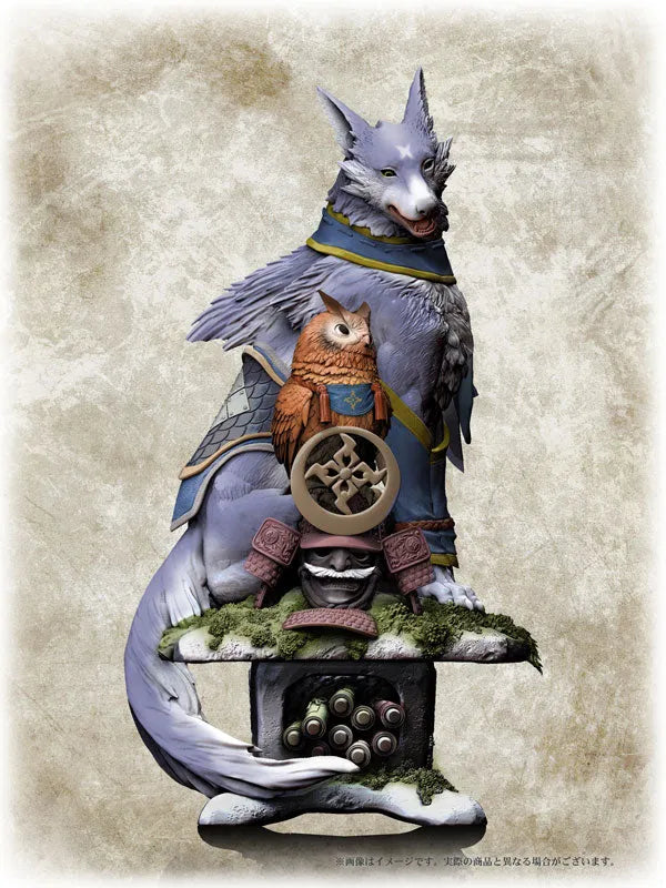 Capcom Figure Builder Creator's Model Monster Hunter Rise Palamuteㅤ – Capcom – ActionFigureBrasil