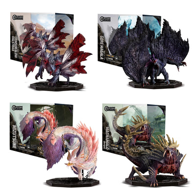 CAPCOM FIGURE BUILDER CUBE - MONSTER HUNTER - Set of 4 (Capcom)ㅤ – Capcom – ActionFigureBrasil — ângulo diferente