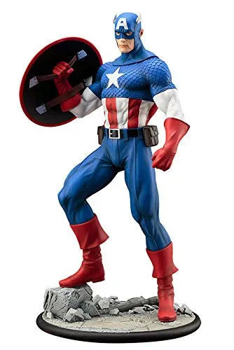 Captain America - ARTFX Statue - 1/6ㅤ – Kotobukiya – ActionFigureBrasil