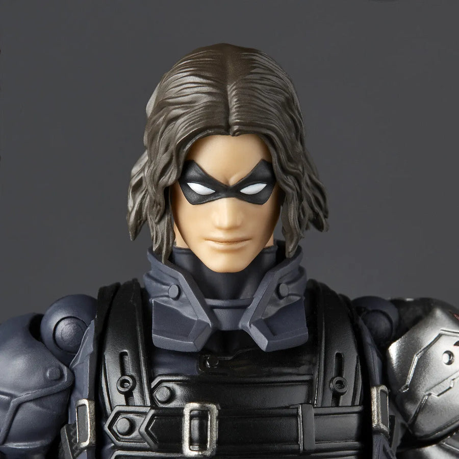 Captain America - Bucky Barnes - Winter Soldier - Amazing Yamaguchi - Revoltech (Kaiyodo)ㅤ – Kaiyodo – ActionFigureBrasil