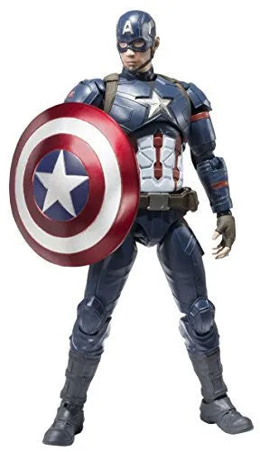 Captain America: Civil War - Captain America - S.H.Figuarts (Bandai)ㅤ – Bandai – ActionFigureBrasil