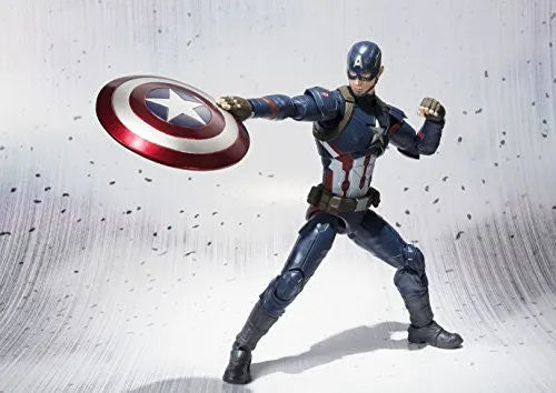 Captain America: Civil War - Captain America - S.H.Figuarts (Bandai)ㅤ – Bandai – ActionFigureBrasil