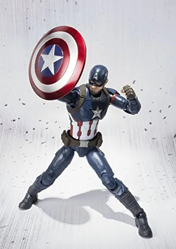 Captain America: Civil War - Captain America - S.H.Figuarts (Bandai)ㅤ – Bandai – ActionFigureBrasil