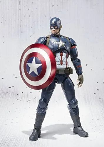 Captain America: Civil War - Captain America - S.H.Figuarts (Bandai)ㅤ – Bandai – ActionFigureBrasil