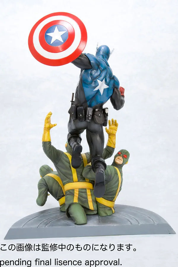 Captain America - Fine Art Statue - NEW ver. (Kotobukiya)ㅤ – Kotobukiya – ActionFigureBrasil