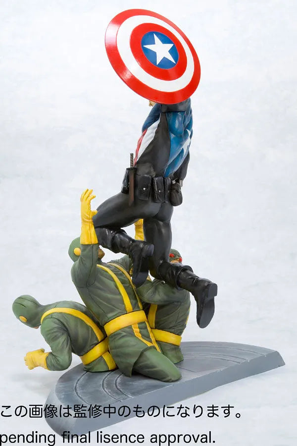 Captain America - Fine Art Statue - NEW ver. (Kotobukiya)ㅤ – Kotobukiya – ActionFigureBrasil
