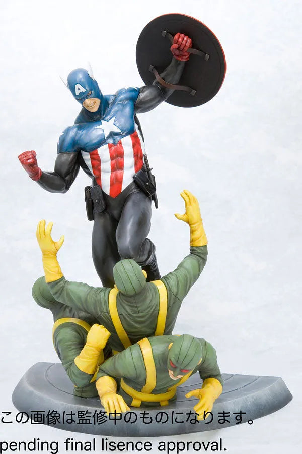 Captain America - Fine Art Statue - NEW ver. (Kotobukiya)ㅤ – Kotobukiya – ActionFigureBrasil