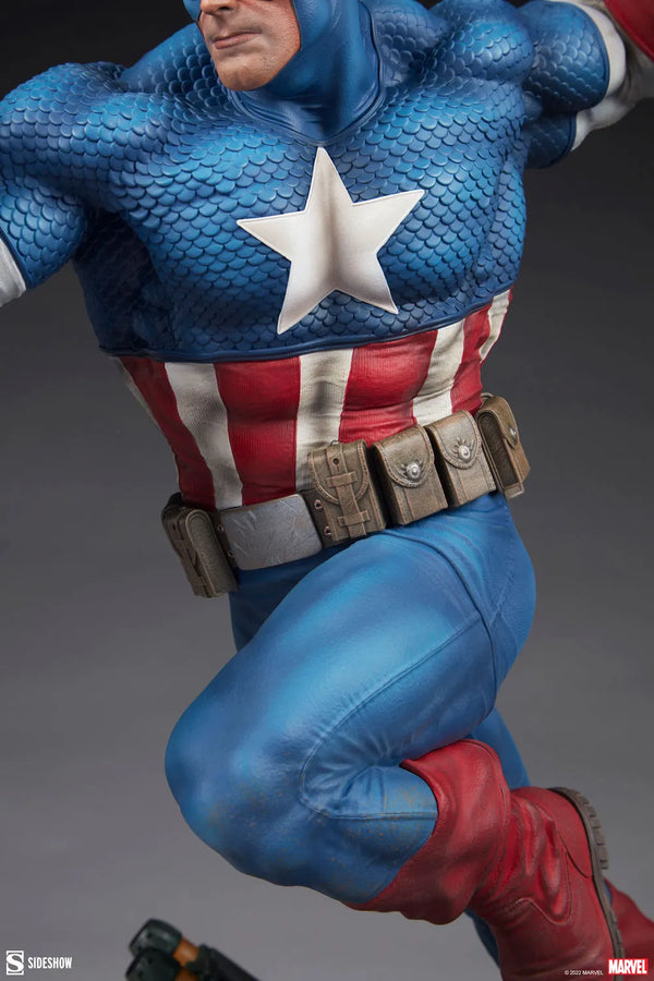 Captain America - LIMITED EDITION: 3500 – Sideshow Collectibles – ActionFigure Brasil