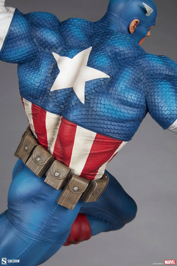 Captain America - LIMITED EDITION: 3500 – Sideshow Collectibles – ActionFigure Brasil