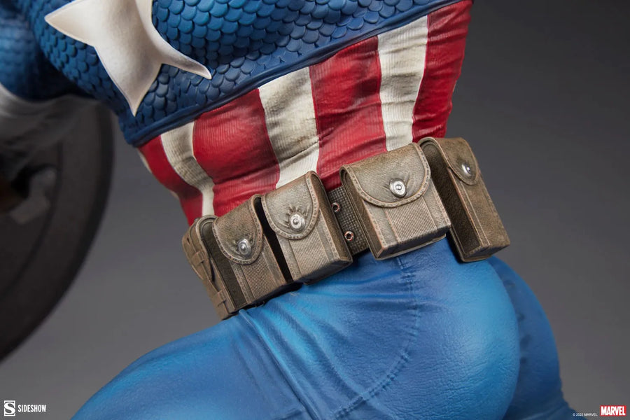 Captain America - LIMITED EDITION: 3500 – Sideshow Collectibles – ActionFigure Brasil