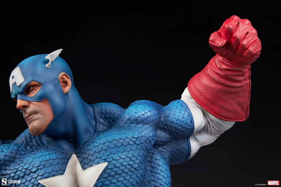 Captain America - LIMITED EDITION: 3500 – Sideshow Collectibles – ActionFigure Brasil
