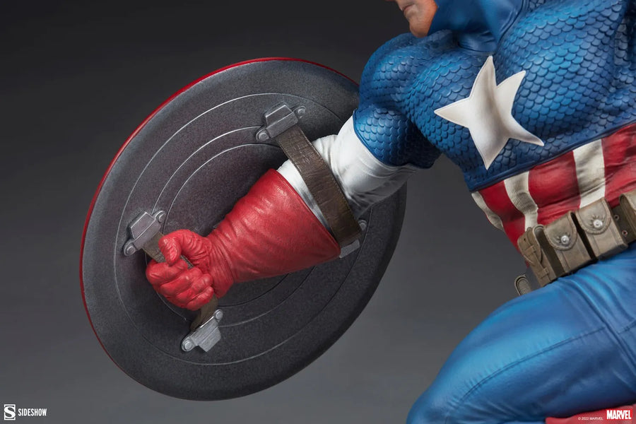 Captain America - LIMITED EDITION: 3500 – Sideshow Collectibles – ActionFigure Brasil