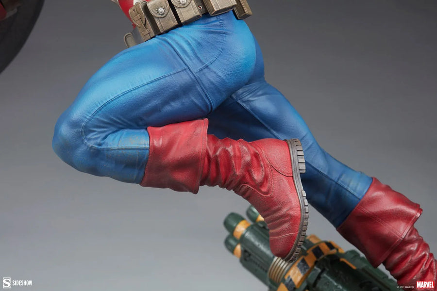 Captain America - LIMITED EDITION: 3500 – Sideshow Collectibles – ActionFigure Brasil