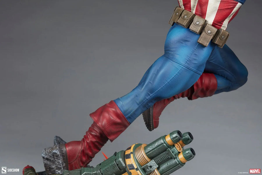 Captain America - LIMITED EDITION: 3500 – Sideshow Collectibles – ActionFigure Brasil