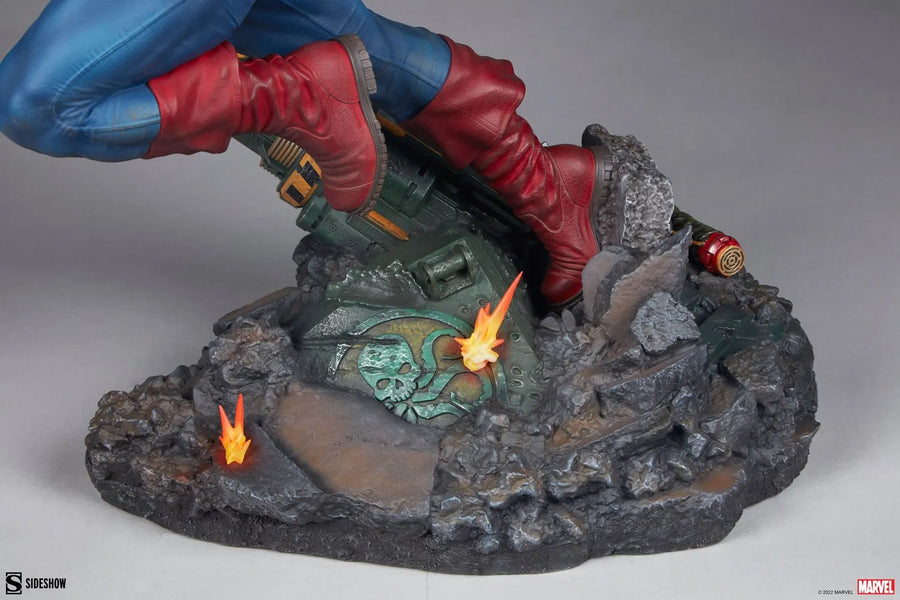Captain America - LIMITED EDITION: 3500 – Sideshow Collectibles – ActionFigure Brasil