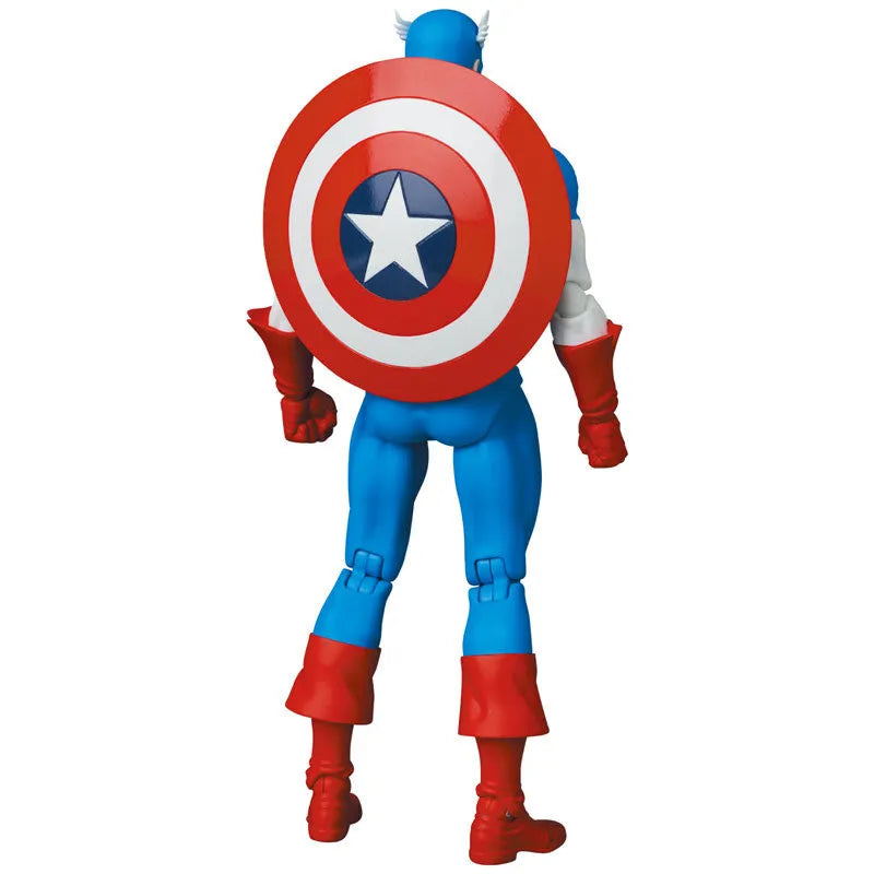 Captain America - Mafex No.217 - Comic Ver. (Medicom Toy)ㅤ – Medicom Toy – ActionFigureBrasil