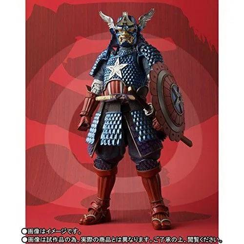 Captain America - Meishou Manga Realization - Samurai (Bandai)ㅤ – Bandai – ActionFigureBrasil