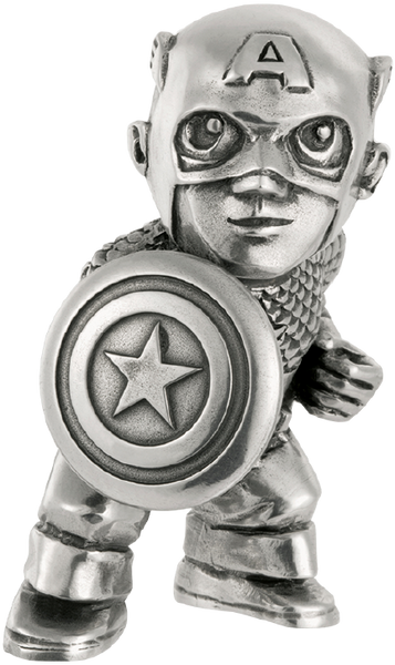 Captain America Miniature – Royal Selangor – ActionFigure Brasil