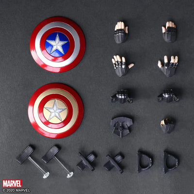 Captain America – Square Enix – ActionFigure Brasil — acessórios