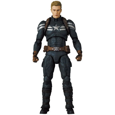 Captain America: The Winter Soldier - Captain America - Mafex No.202 - Stealth Suit (Medicom Toy)ㅤ – Medicom Toy – ActionFigureBrasil