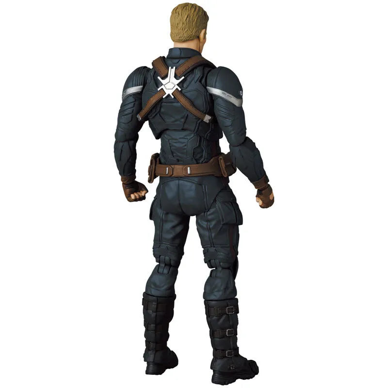Captain America: The Winter Soldier - Captain America - Mafex No.202 - Stealth Suit (Medicom Toy)ㅤ – Medicom Toy – ActionFigureBrasil
