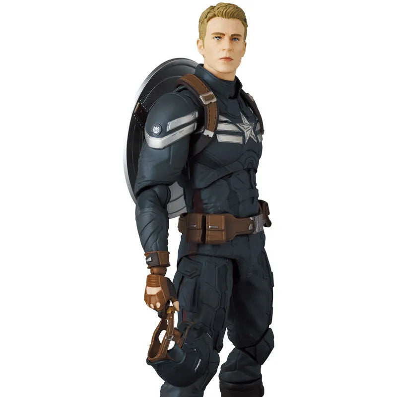 Captain America: The Winter Soldier - Captain America - Mafex No.202 - Stealth Suit (Medicom Toy)ㅤ – Medicom Toy – ActionFigureBrasil