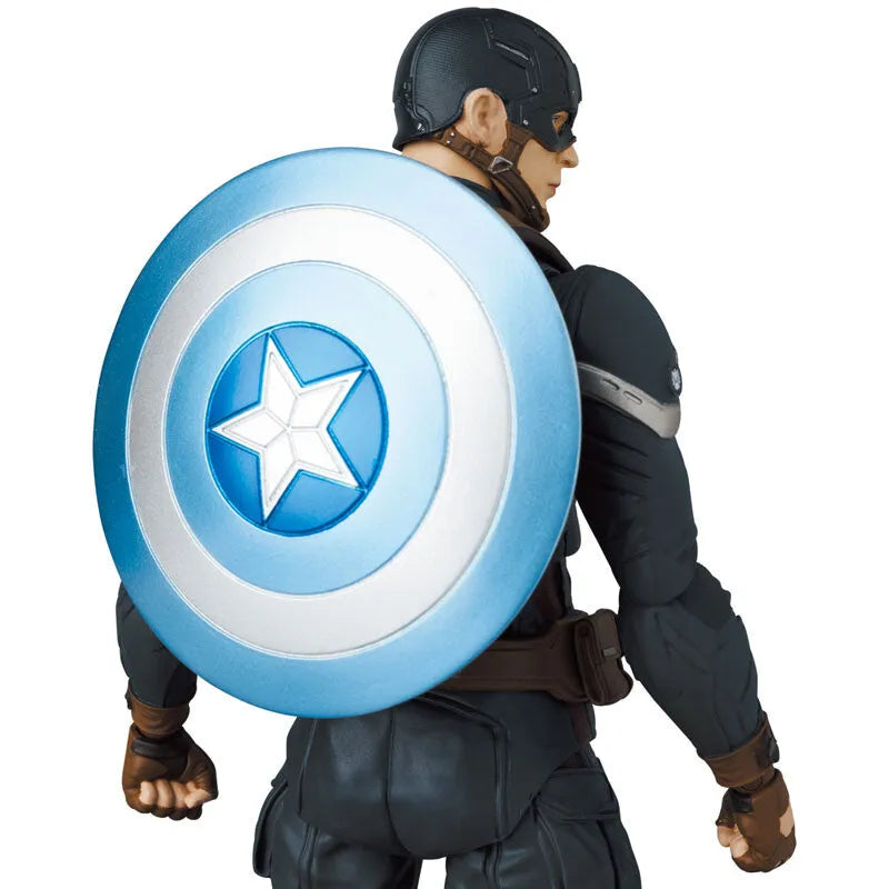 Captain America: The Winter Soldier - Captain America - Mafex No.202 - Stealth Suit (Medicom Toy)ㅤ – Medicom Toy – ActionFigureBrasil