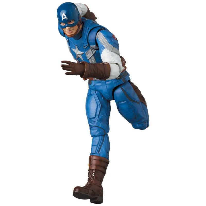 Captain America: The Winter Soldier - Captain America - Mafex No.220 - Classic Suit (Medicom Toy)ㅤ – Medicom Toy – ActionFigureBrasil