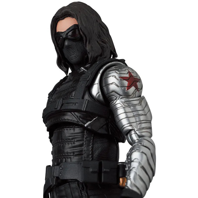 Captain America: The Winter Soldier - Winter Soldier - Mafex No.203 (Medicom Toy)ㅤ – Medicom Toy – ActionFigureBrasil