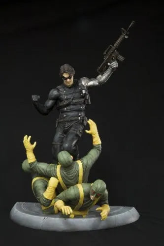 Captain America - Winter Soldier - Fine Art Statue (Kotobukiya)ㅤ – Kotobukiya – ActionFigureBrasil — embalagem