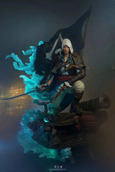 Captain Edward Kenway - LIMITED EDITION: 2000 (Exclusive) – PureArts – ActionFigure Brasil — detalhe do produto