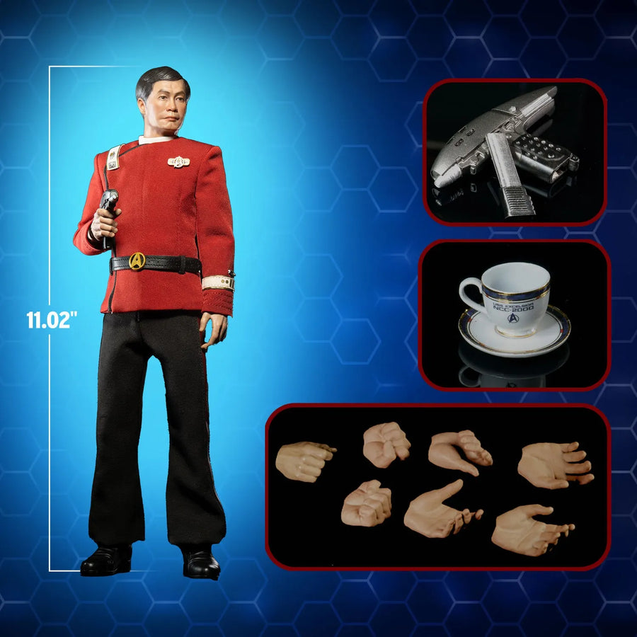 Captain Hikaru Sulu – EXO-6 – ActionFigure Brasil