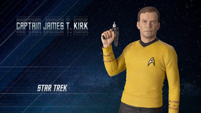 Captain James T. Kirk - LIMITED EDITION: 150 – DarkSide Collectibles Studio – ActionFigure Brasil — acessórios
